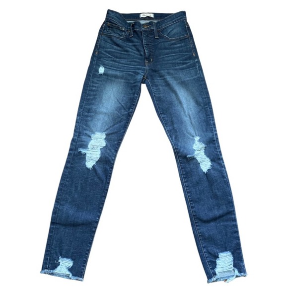 Madewell Denim - Madewell 9" High-Rise Skinny Jeans